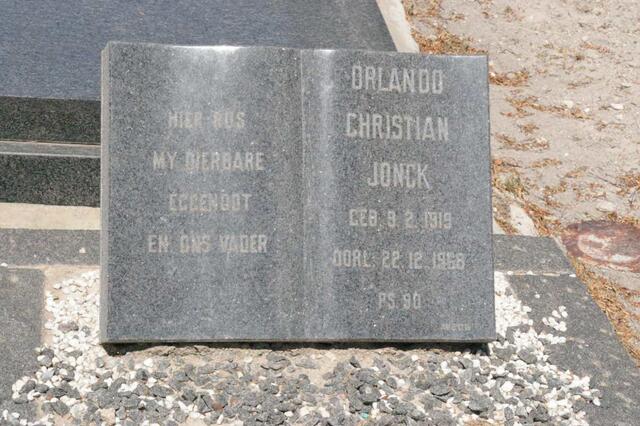JONCK Orlando Christian 1919-1968