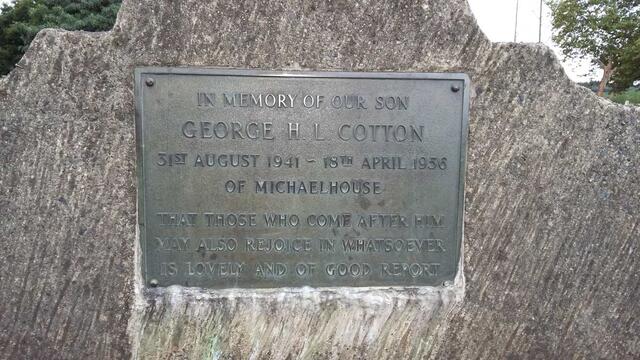 COTTON George H.L. 1941-1956