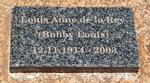 SMUTS Louis Anne, DE LA REY 1914-2003