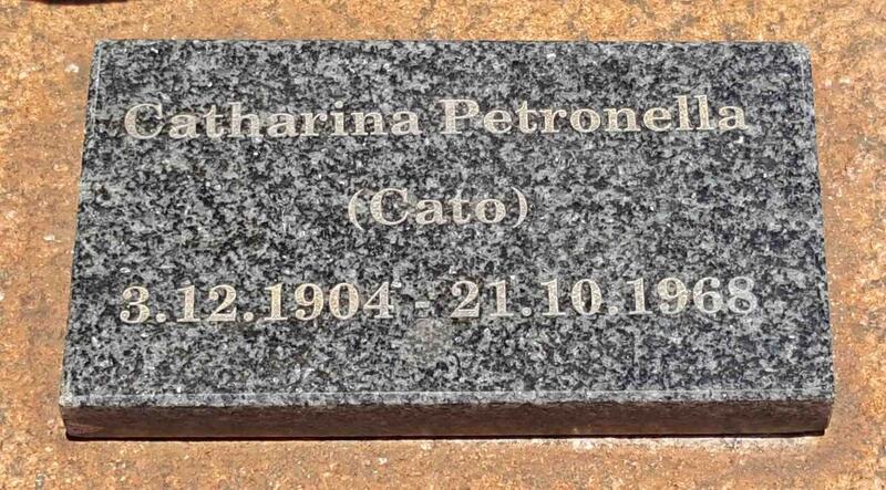 SMUTS Catharina Petronella 1904-1968