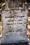LOUW Elizabeth J.P. 1863-1940