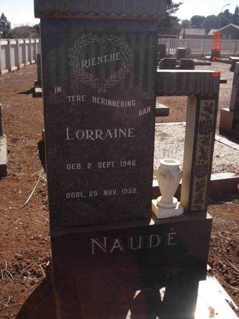 NAUDE Lorraine 1946-1959
