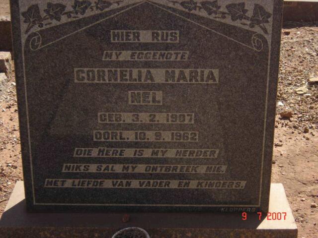 NEL Cornelia Maria 1907-1962