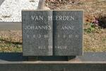 HEERDEN Johannes, van -1988 & Anne -1991