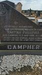 CAMPHER Martina Phillipina nee JONKER 1909-19??