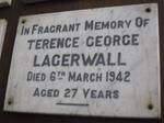 LAGERWALL Terence George -1942