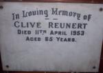 REUNERT Clive -1953