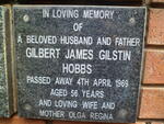HOBBS Gilbert James Gilstin -1969