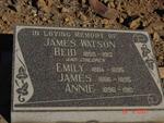 REID James Watson 1855-1912 :: REID Emily 1884-1895 :: REID James 1886-1895 :: REID Annie 1896-1910