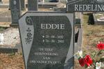 REDELINGHUYS Eddie 1932-2002 & Rene 1933-