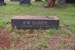 CLOETE P.W. 1910-1985