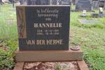 MERWE Hannelie, van der 1971-1981