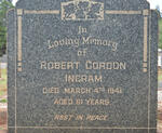 INGRAM Robert Gordon -1941