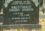 RAUTENBACH Gordon Andrew 1947-1986