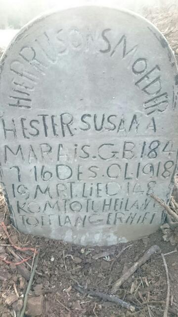 MARAIS Hester Susana 1847-1918