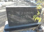 LENSING G.J. 1879-1958
