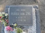 ZYL Riana, van 1977-1978