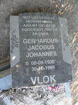 VLOK Gerhardus Jacobus Johannes 1929-1998