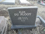 PLOOY Elsie, du 1924-1991