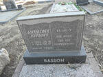 BASSON Anthony Johnny 1960-1994