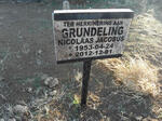 GRUNDELING Nicolaas Jacobus 1953-2012
