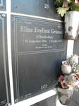 GRIESSEL Elize Evelina nee OBERHOLZER 1954-2012