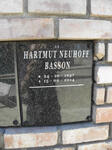 BASSON Hartmut Neuhoff 1937-2014