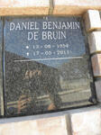 BRUIN Daniel Benjamin, de 1954-2013