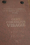 VISAGIE Gert Cornelius 1944-2004