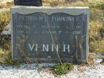 VENTER Petrus M.J. 1893-1970 & Francina C. 1910-2000