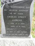 ANDREWS Charles Street 1902-1963