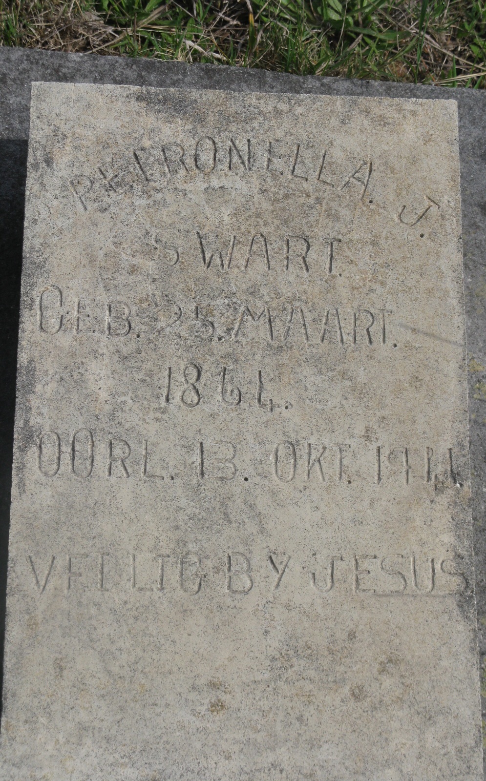 SWART Petronella J. 1864-1941