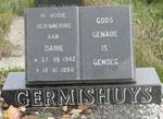 GERMISHUYS Danie 1942-1994