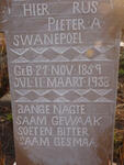 SWANEPOEL Pieter A. 1859-1938