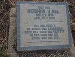 NEL Hendrik J. 1874-1965