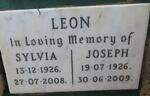 LEON Joseph 1926-2009 & Sylvia 1926-2008