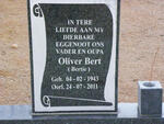 BERT Oliver 1943-2011