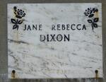 DIXON Jane Rebecca 1881-1978