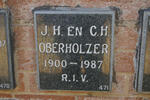 OBERHOLZER J.H. 1900-1987 & C.H. 1900-1987