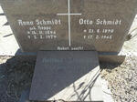 SCHMIDT Otto 1890-1965 & Anna HOPPE 1896-1979 :: SCHMIDT Helmut 1924-