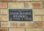 EIJGEL Pieter Hendrik 1928-2010