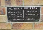 CELLIERS Jerrie 1929-2016 & Tina 1928-