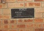VOIGT Kallie 1943-2010