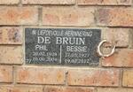 BRUIN Phil, de 1928-2004 & Bessie 1927-2012