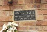 BENEKE Wouter 1967-2002