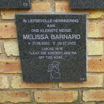 BARNARD Melissa 2002-2002