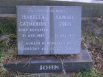 JOHN Samuel -1973 & Isabella Catherine ROYEPPEN-1957