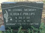 PHILLIPS Gloria E. 1950-1975