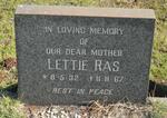 RAS Lettie 1932-1967