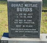 BURDS Doraz Meitjie 1937-1968